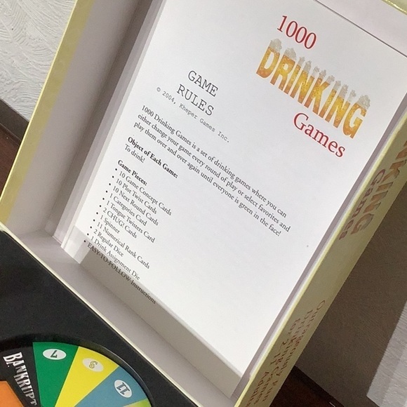 1000 Drinking Games - NEW - all in one box - Picture 3 of 6